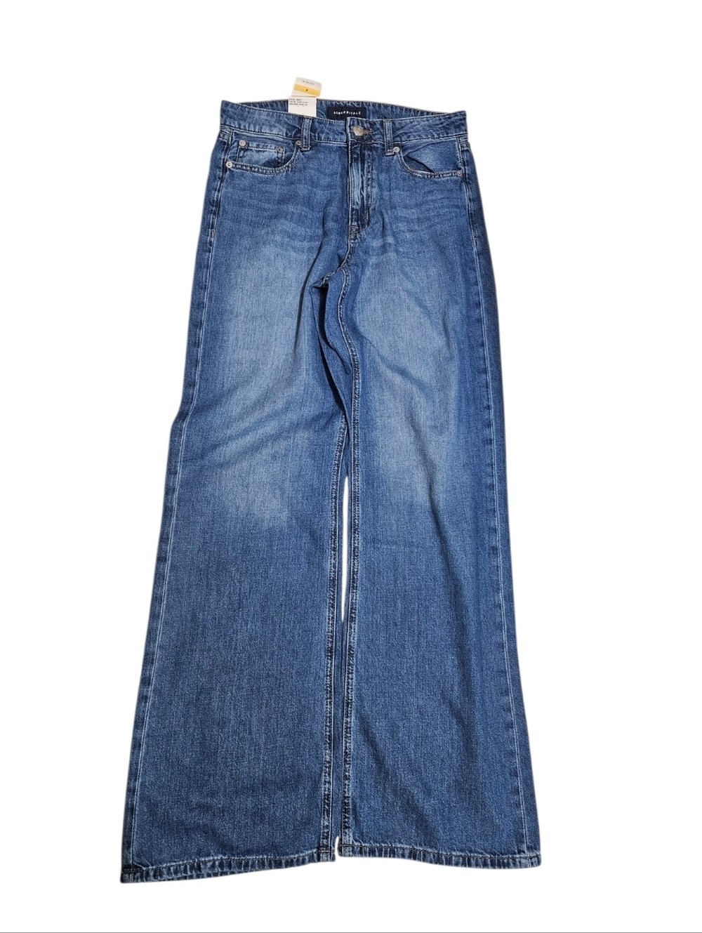 Aeropostale High Rise Wide Leg Denim Cotton Jean Vintage Inspired NEW Womens